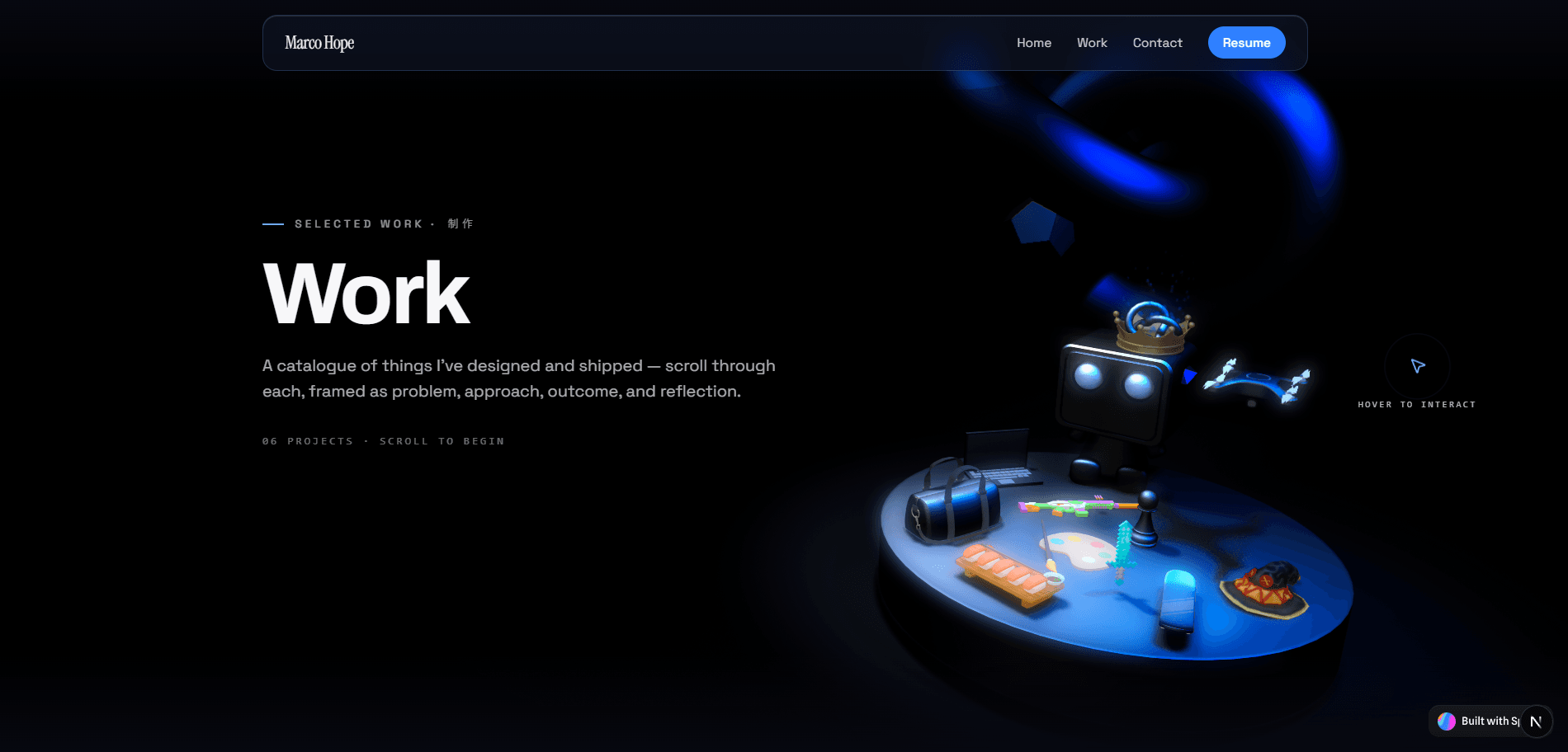 This Portfolio — view 2 of 3