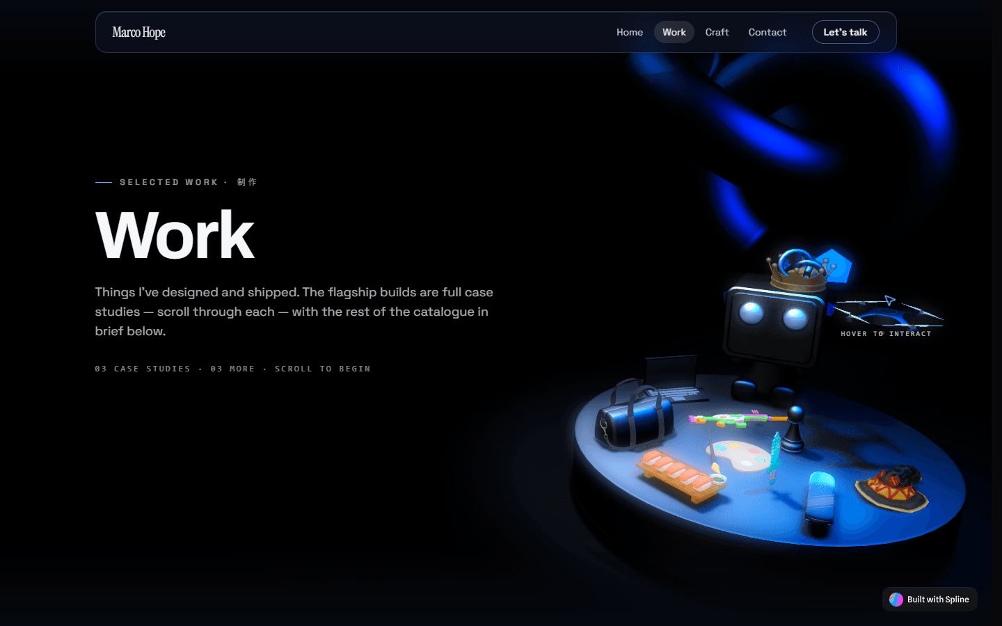This Portfolio — view 2 of 4